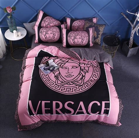 red versace bedding|versace style bedroom set.